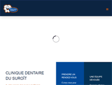 Tablet Screenshot of cliniquedentairedusuroit.com